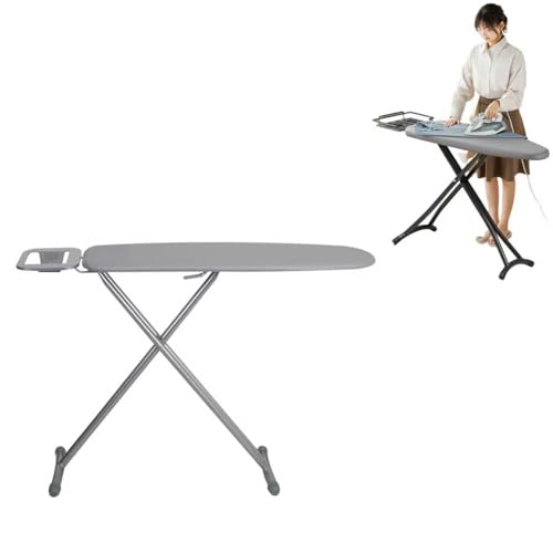 �A�C������ �R���p�N�g �X�^���h�� ���@�\�A�C������ 4�i�K ���������\ �܂肽���� �A�C���j���O�{�[�h �d�グ�n�t�� �M�^ �A�C�����u��t�� �y���ď�v (�O���[,110 × 32cm)