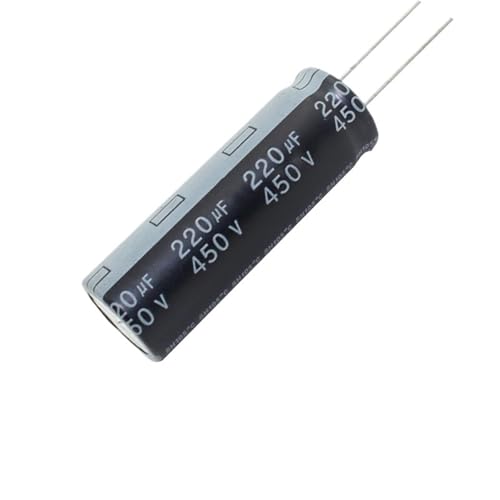 Condensateur électrolytique 450V haute tension pour filtrage alimentation stable
