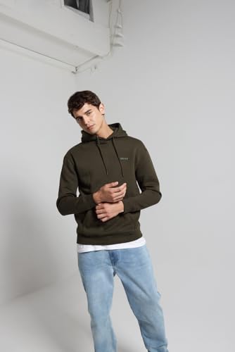 Herren Sweatshirt Pullover Blend BHDownton avec capuche ajustable et coupe moderne