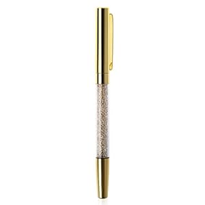 KerDejar Luxe Diamond Metal Balpen Crystal Gold Metal Pen, Voor Kantoorbenodigdheden Gift-goud