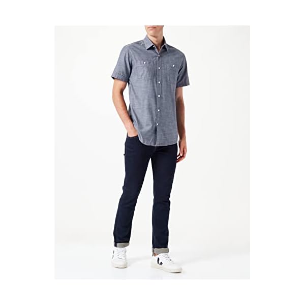 Amazon-Essentials-Mens-Short-Sleeve-Chambray-Shirt Amazon-Essentials-Mens-Short-Sleeve-Chambray-Shirt