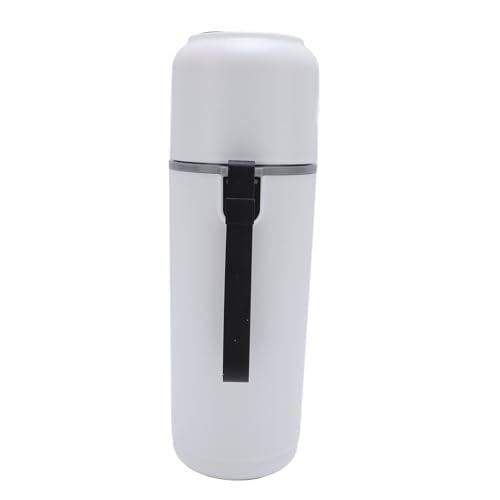 Hervidor eléctrico para auto 500ml acero inoxidable blanco miniatura 7