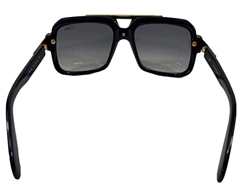Cazal 664 Sunglasses 001SG Black/Grey Gradient Lens 56mm3