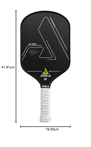 Image of JOOLA Ben Johns Hyperion CGS 14mm Pickleball Paddle - Textured Carbon Grip Surface Technology for Spin & Control with Added Power - Polypropylene Honeycomb Core Pickleball Racket