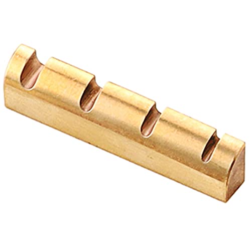 NULYLU Brass String Nut for Violin Guitar Bass String Upper Nuts Stringed Instrument Supplies Bridge