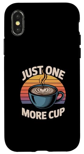Just One More Cup �X�}�z�P�[�X iPhone X/XS �p