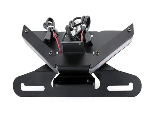 Support plaque pour Ducati Streetfighter V2 V4 avec clignotant LED arrière