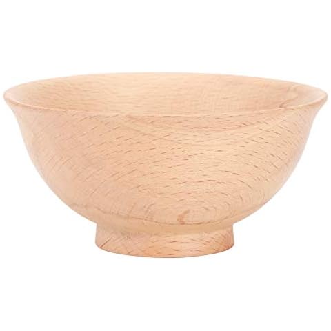 HOHXFYP Eco-Friendly Wood Bowl Cover