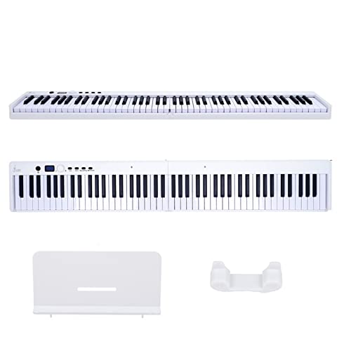 Piano Électroniques Pliable Organe Électronique Pliante De 88 Touches avec 128 Timbres Bluetooth Portable Et Facile À… - Les Beatles, Paul McCartney, John Lennon, RIngo Starr, George Harrison Piano Électroniques Pliable Organe Électronique Pliante De 88 Touches avec 128 Timbres Bluetooth Portable Et Facile À…