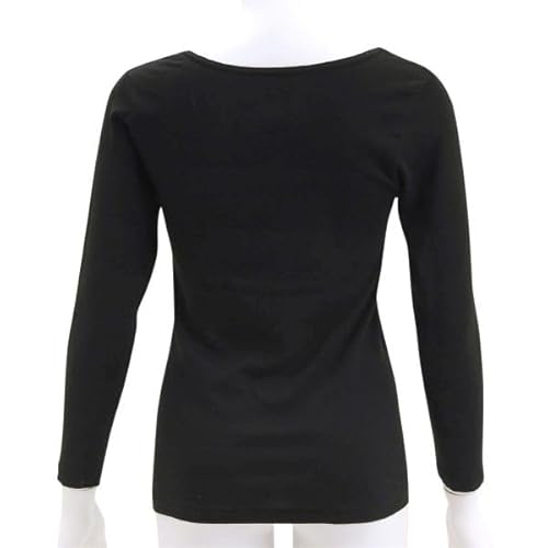 グンゼ キテミル kitemiru 長袖 シャツ インナー レディース 8分袖 綿100% 柔らかコットン MF5046A の商品画像 3