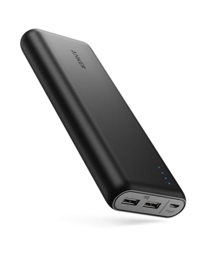 Anker PowerCore 20100 - Ultra High Capacity Power Bank with Most Powerful 4.8A Output, PowerIQ Technology for iPhone, iPad and Samsung Galaxy and More (Black)