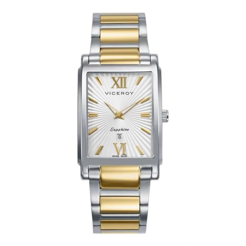 Montre Swiss Made Viceroy 45121-83 acier inoxydable bicolore montre homme luxe