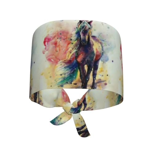 Gorro ajustable Color Watercolor Horse unisex