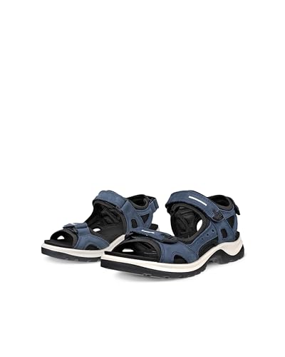 Image of ECCO Offroad Marine Regulars Width Women Flat Sandals- UK - 6