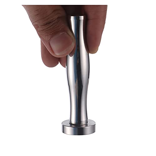 Koffiepoeder hamer tamping houder voor Nespresso roestvrijstalen navulbare navulbare vlakke bodemtampers Koffietool… - Image 3