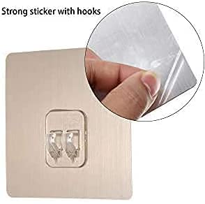 Image of New Magic Adhesive Sticker for Bathroom Shelves Pack of 4 (Only Stickers)