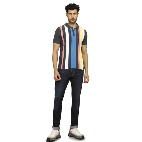 Image of Wrangler Men's Skanders Slim Fit Low-Rise Jeans