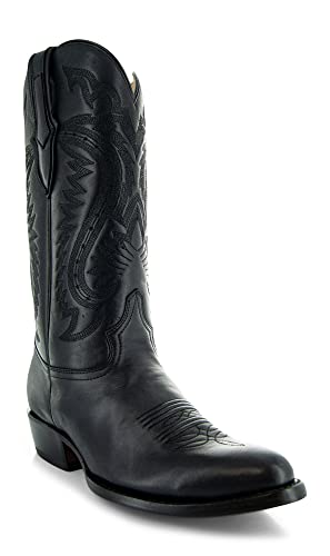 Soto Boots Mens Classic Round Toe Cowboy Boots H70012