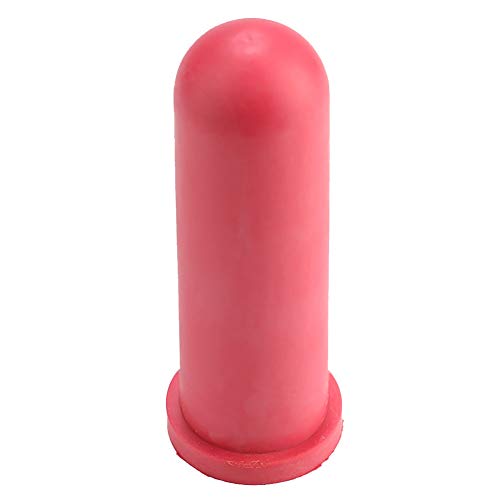 5pcs Little Calf Rubber Milk Nipples, Soft 10cm Length Rubber Calf Feeding Bottle Nipple for Calves, Food Grade Animal Feeding Supplies Intermittent Feeding