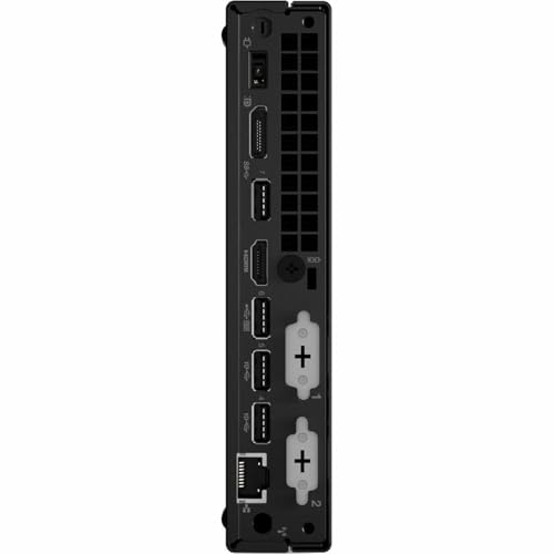 Image of Lenovo ThinkCentre M70q Gen 3 Mini PC - 12th Gen Intel Core i5 Hexa-core Desktop Computer with 16GB DDR4 RAM, 256GB NVMe SSD - Windows 11 Pro 64 Compact and Powerful Desktop PC in Black (11T300C0US)