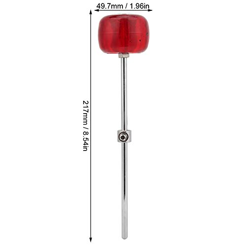 Martillo para Bombo Dilwe WC42 Rojo miniatura 2