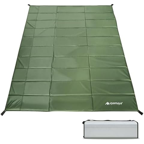Foam Sleeping Pad for Camping - AYAMAYA Foldable Camping Mattress for 5 6 Person, Extra Thick Waterproof Tent Footprint Inner Camping Mat for Outdoor Backpacking Hiking Picnic Camping Cover