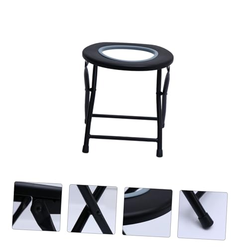 Chaise percée pliable avec anneau de fixation robuste et assise nomade - 5