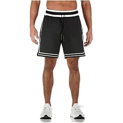 Atxnn Men's Running Shorts Mesh Sweat Resistant Gym Athletic Sport Short Workout Sweatpants Cover