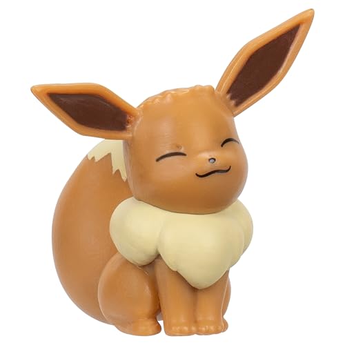 Figuras Pokémon Pack de 6 con Pikachu y Evoli de 5 cm coleccionables 3