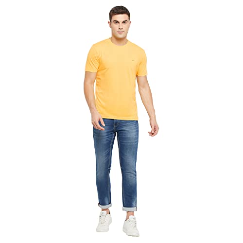 Image of Orewa by OKANE Men's Solid Round Neck Cotton T-Shirt (Pack of 2)