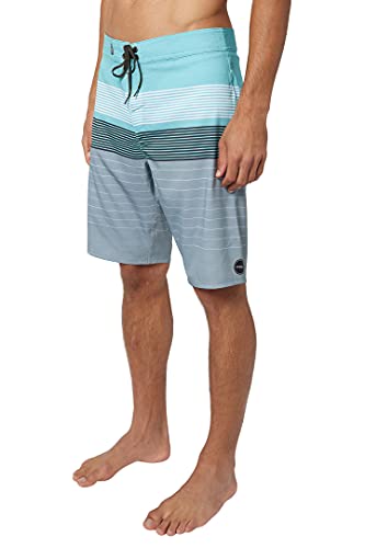 O'NEILL Mens Hyperfreak Heist Swim Trunks - 21 Inch Inseam Fixed Waist Boardshorts for Men with Pocket2