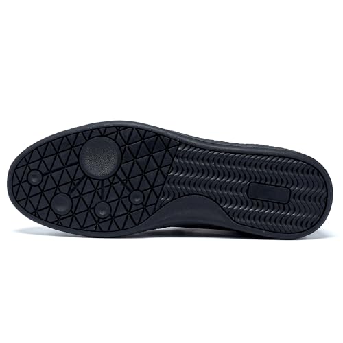 Men's and Women's Fashionable Leather Casual Shoes, Retro Simple Neutral Classic Oily Leather Shoes, Cowhide Leather Shoes Black2