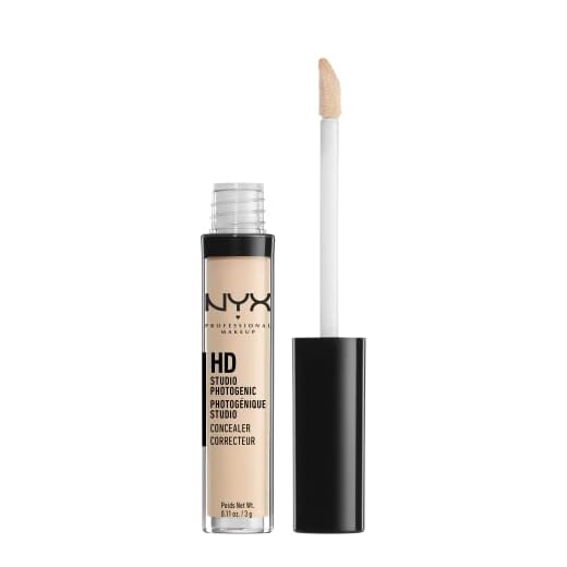 Nyx Professional Makeup Hd Photogenic Concealer Wand, Corrector Para Todo Tipo De Pieles, Cobertura Media, Tono: Porcelain