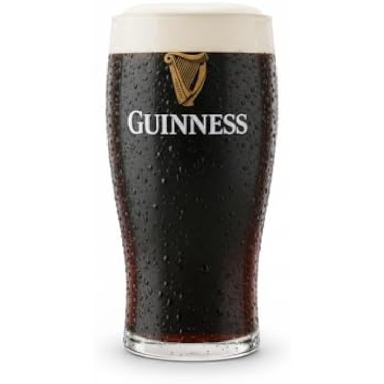 Guinness Draught Pint Glass 20oz (Pack of 2)