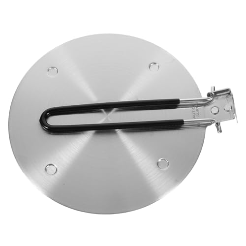 COLLBATH Stainless Steel Heat Diffuser Plate for Induction Cookers Electric Stoves and Gas Stoves Induction Adapter for Even Heat Distribution and Improved Cooking Quality