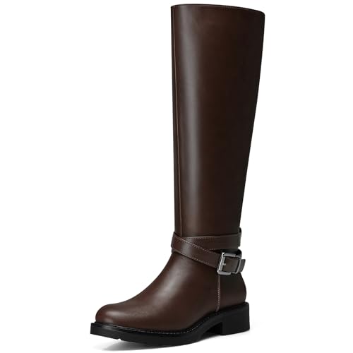 CELLENZ Low Heel Riding Boots