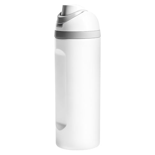 Borraccia in acciaio inox con cannuccia, 32 oz, per sport, thermos con coperchio, senza BPA, a prova di perdite, per fitness, attività all'aperto, escursioni, ufficio, scuola