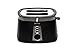 DAEWOO DST-6571 Tostapane 2 fette | 7 livelli di oscurità | Tostapane riscaldante e scongelante da 920 W | Fessure larghe di 4 cm