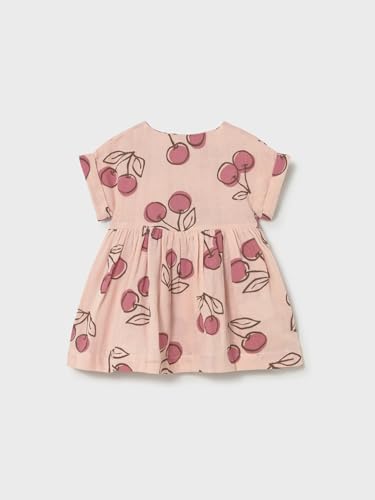 Robe imprimée Mayoral bébé fille fini les irritations avec ce coton pivoine - 2