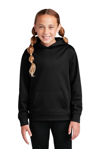 SPORT-TEK Youth Sport-Wick Fleece Hooded Pullover