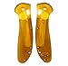 Aibote 1 Pair PEI Polyetherimide Transparent Handle Scales Replacement Grips Designed for Benchmade Griptilian 551 550 DIY Tool Handles Patch(Screws Included)