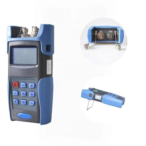 BHYIQI Handheld Optical Multi Meter Fiber Power Light Source Tester with Measurement Range -70 to +6dBm Rosolution 0.01dB Data Storage Function