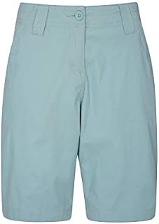 Mountain Warehouse C Stretch Womens Shorts - Knee Length Summer Pants Turquoise 12
