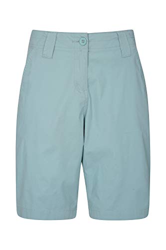 Mountain Warehouse C Stretch Womens Shorts - Knee Length Summer Pants Turquoise 12
