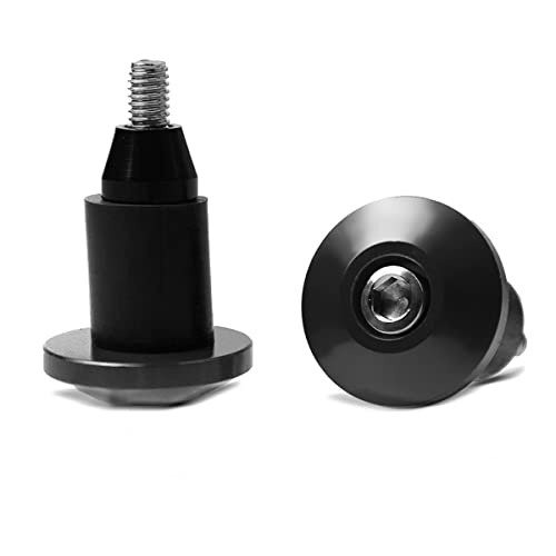 Embouts/Masse de Guidon Tourtecs LE4 Compatible avec Moto Guidon Universel Noir Cover