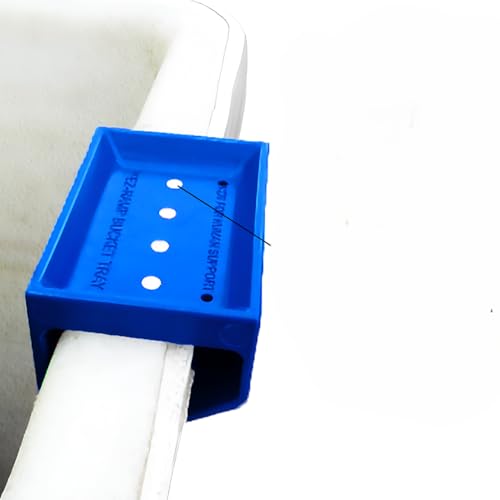 Lineman Bucket Tray for Bucket Truck Blue Aerial Bucket Lip Tray with Patented Ramp & Magnetic Hardware Holder | Heavy Duty Utility Linework Accessories