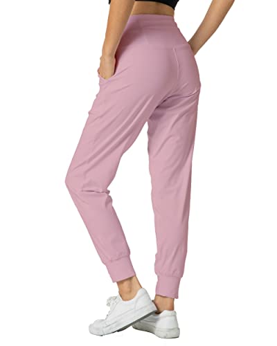 Image of Women's Joggers with Pockets, Hiking Cargo Water Resistant Lightweight Pants for Women Workout Athletic Travel Camping