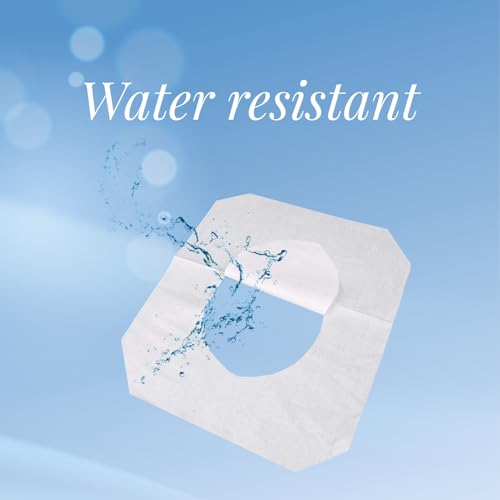 Image of Origami Disposable Toilet Seat Covers Pack of 2 (Total 20 Sheets) | Water Resistant & Biodegradable | Hygienic Protection with No Direct Contact with Unsanitary Seats | Easy to Dispose & Eco-Friendly