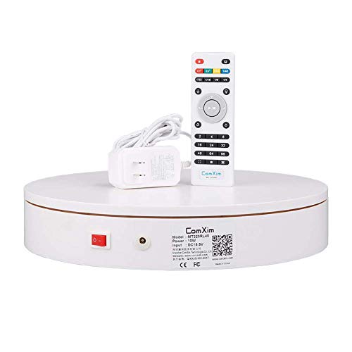 220V 32cm Elektrischer Drehteller für Fotografie, 40kg Kapazität, 360 Grad Fotostand, Geschwindigkeit und Richtung der Fernbedienung 24-68s/r