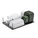 Umbra Peggy Kitchen Cupboard, Shelf and Drawer Organizer Tray - Adjustable Storage System For Food Containers, Cookware, Serveware, Utensils and More (Set of 2)